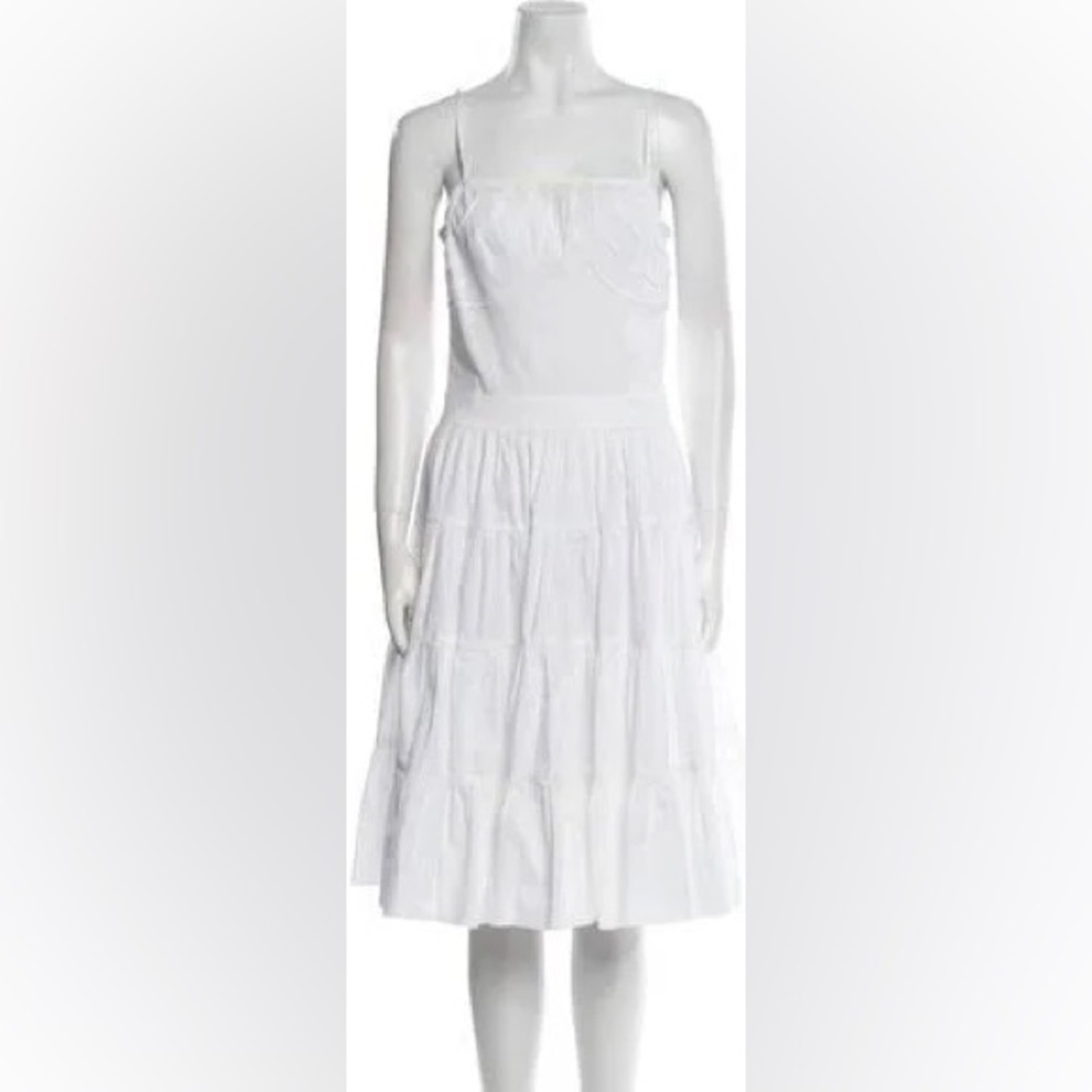 Moschino Dress Square Neckline Knee-Length Dress